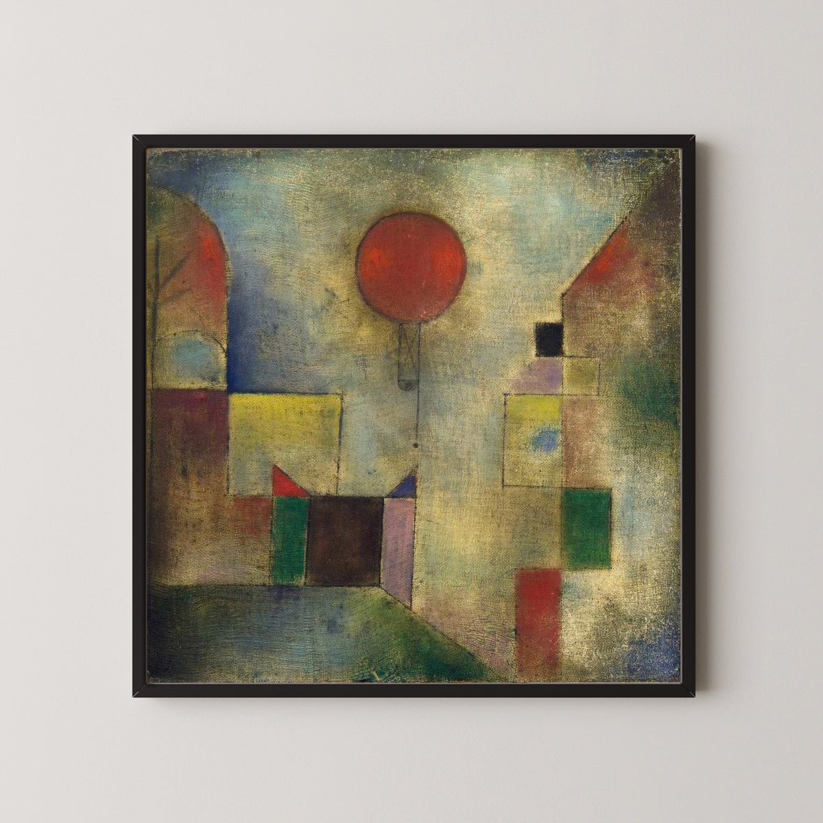 Paul Klee — Red Balloon | Bauhaus Fine Art Print