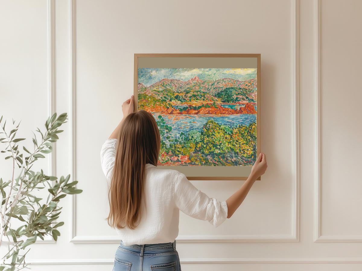 Louis Valtat — Red Rocks of the Esterel | Fauvist Fine Art Print