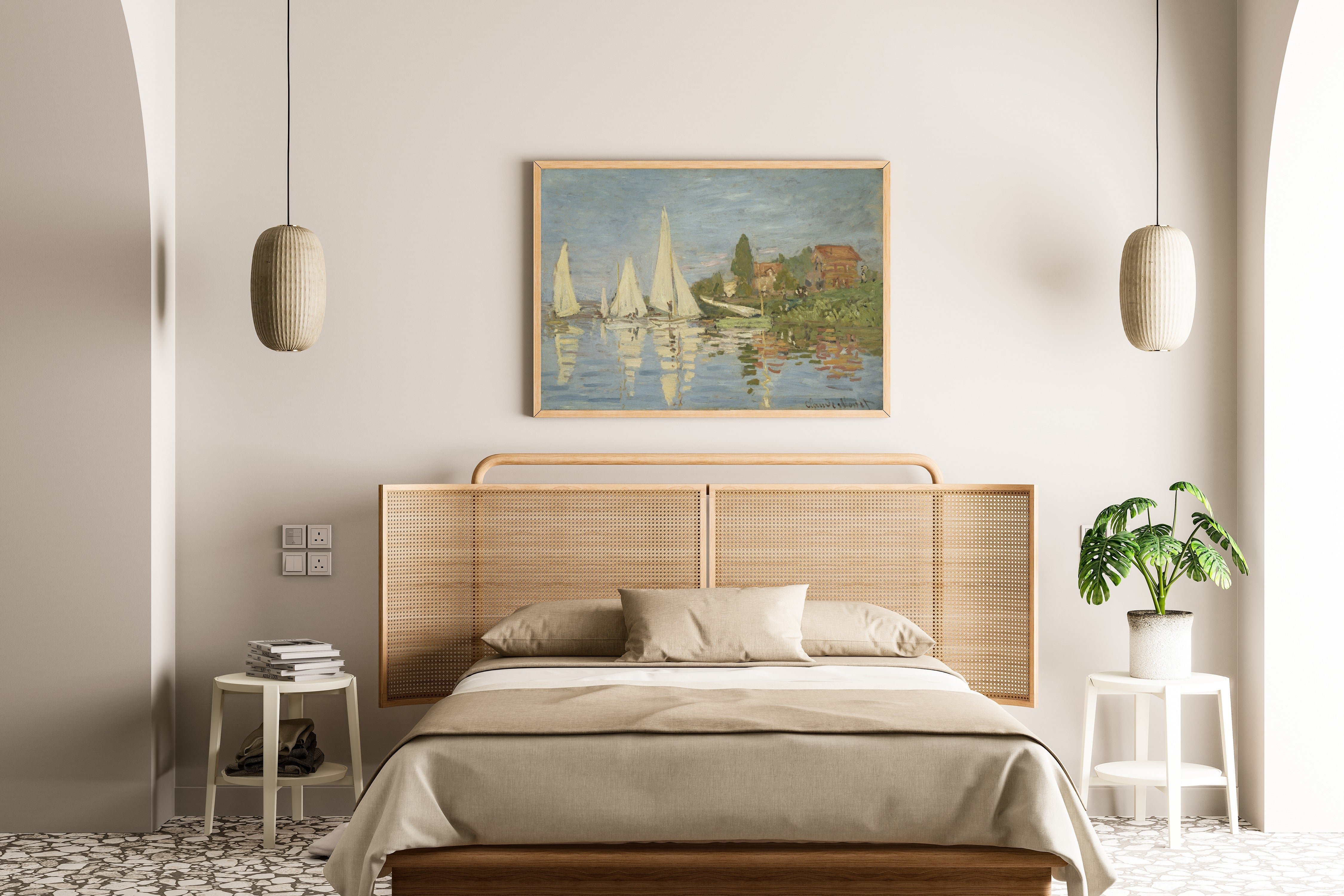 Claude Monet — Regattas at Argenteuil | Fine Art Print