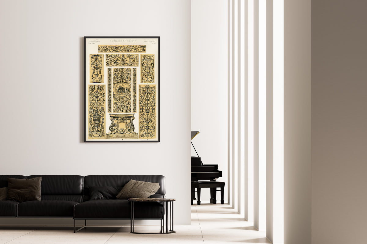 Owen Jones — Renaissance No. 3 | Grammar of Ornament Design Print