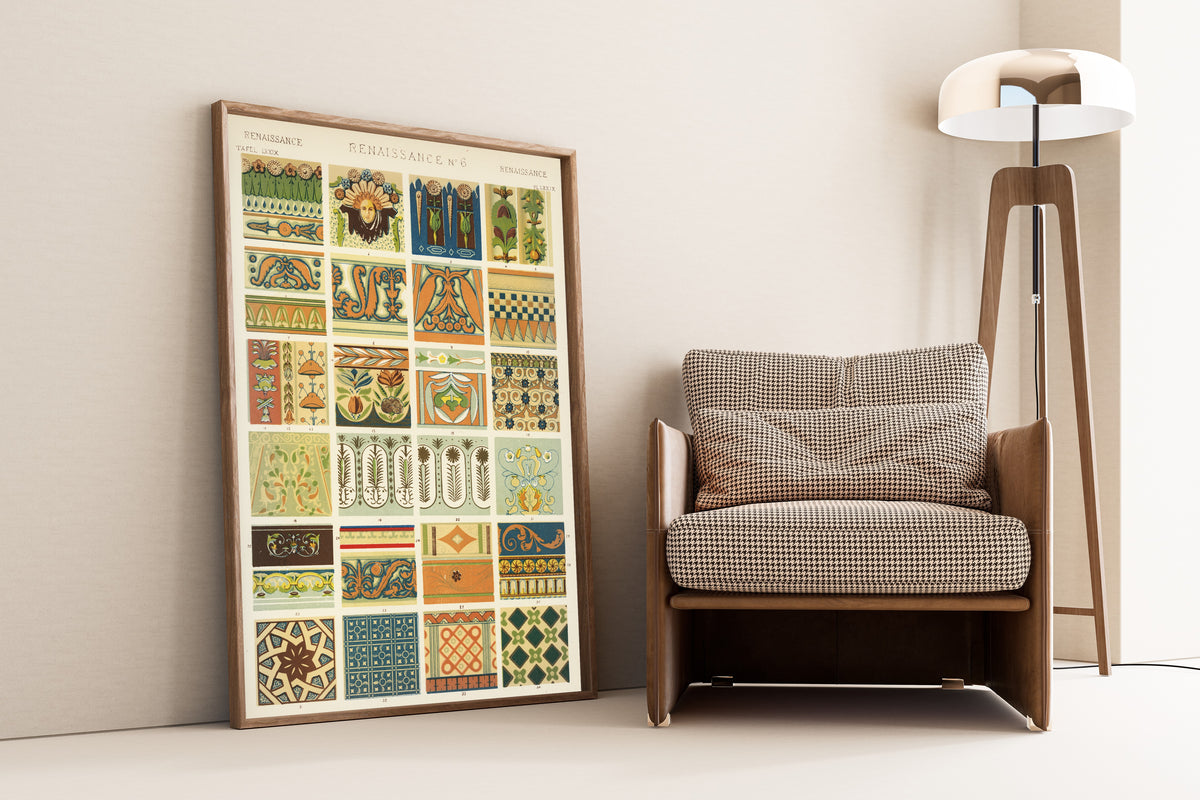 Owen Jones — Renaissance No. 6 | Grammar of Ornament Design Print