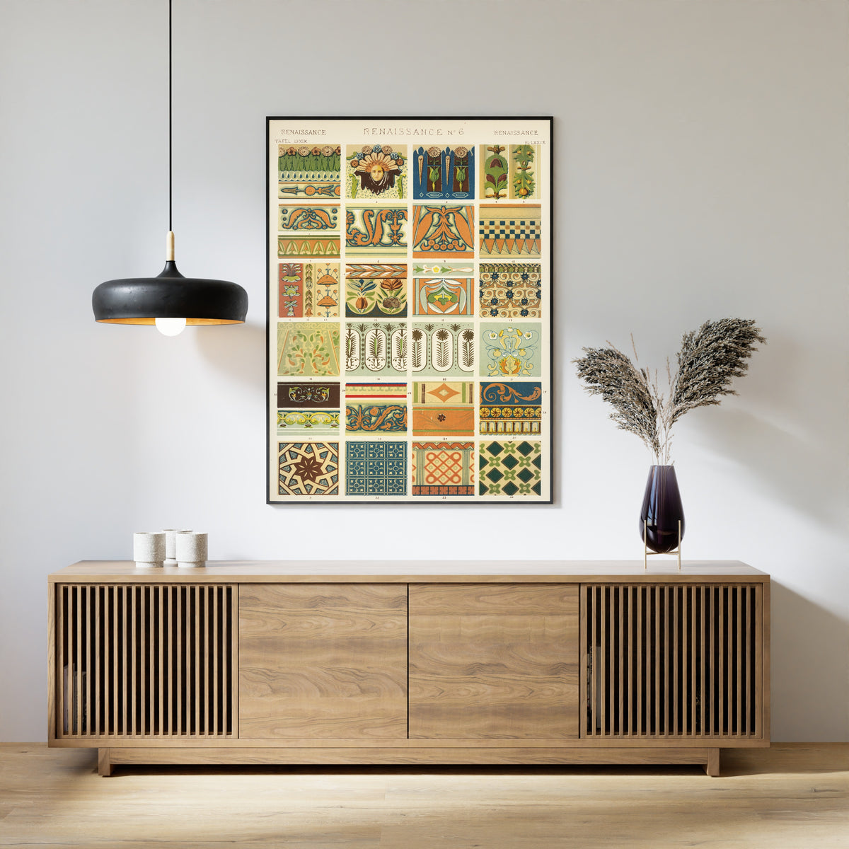 Owen Jones — Renaissance No. 6 | Grammar of Ornament Design Print
