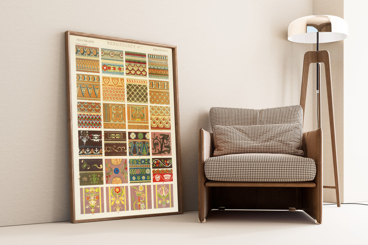 Owen Jones — Renaissance No. 7 | Grammar of Ornament Design Print