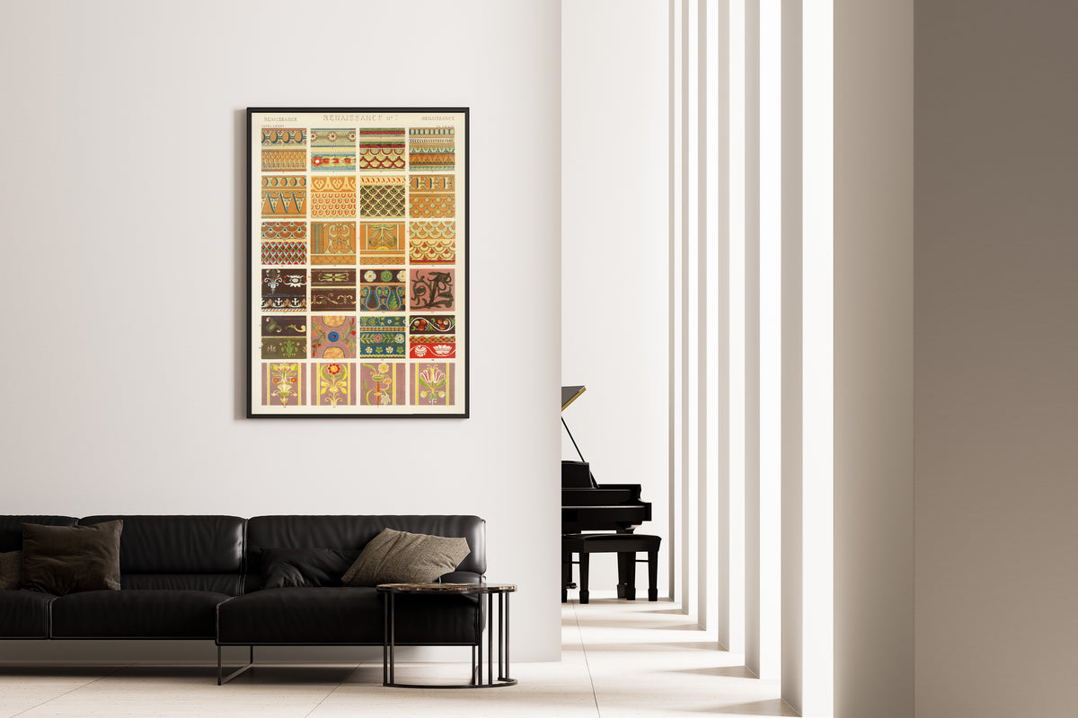 Owen Jones — Renaissance No. 7 | Grammar of Ornament Design Print