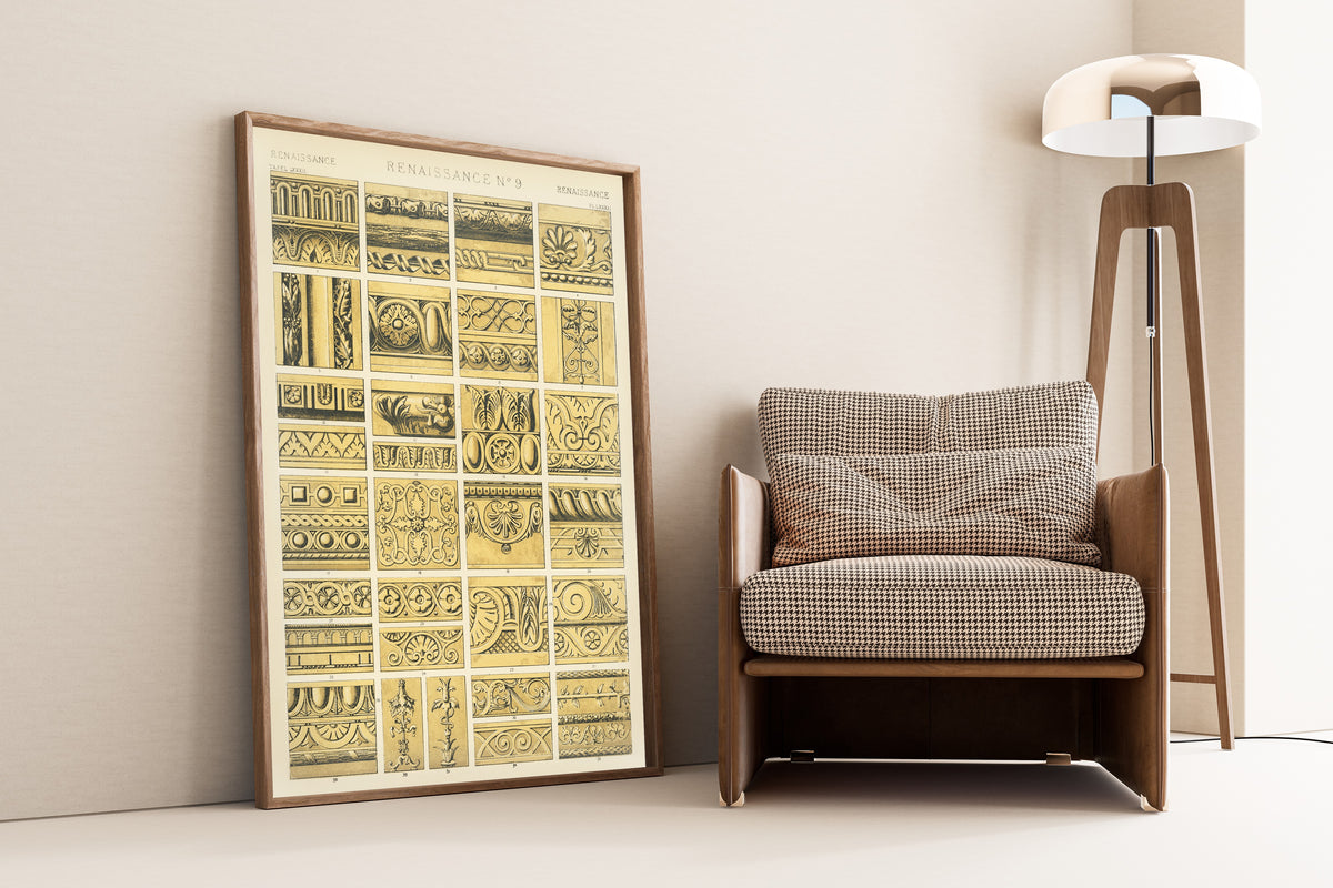Owen Jones — Renaissance No. 9 | Grammar of Ornament Design Print