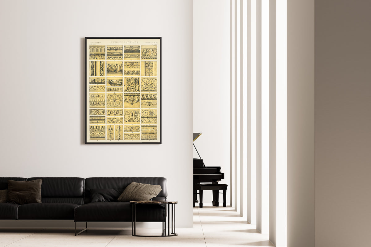 Owen Jones — Renaissance No. 9 | Grammar of Ornament Design Print