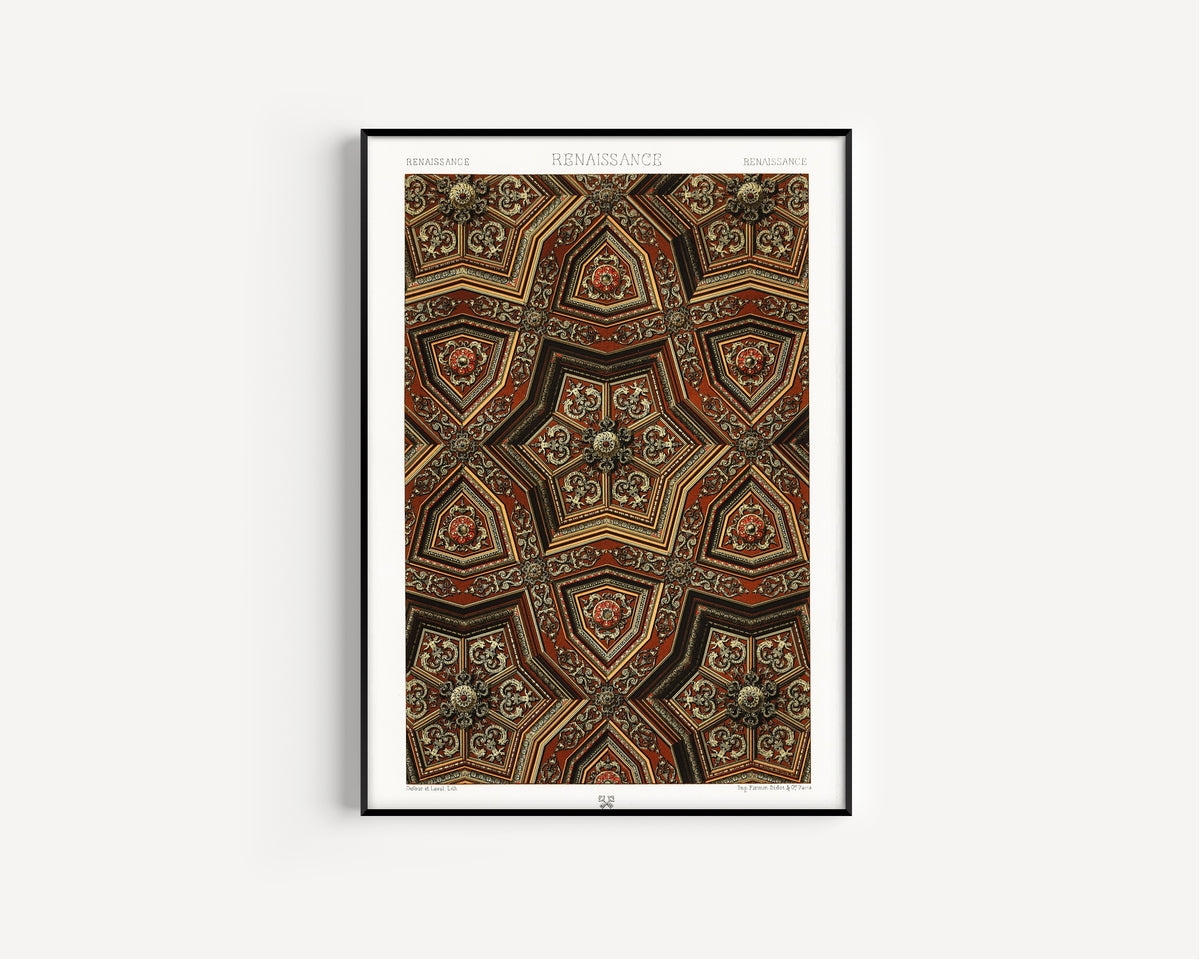 Auguste Racinet — Renaissance (L'Ornement Polychrome plate) | Fine Art Print