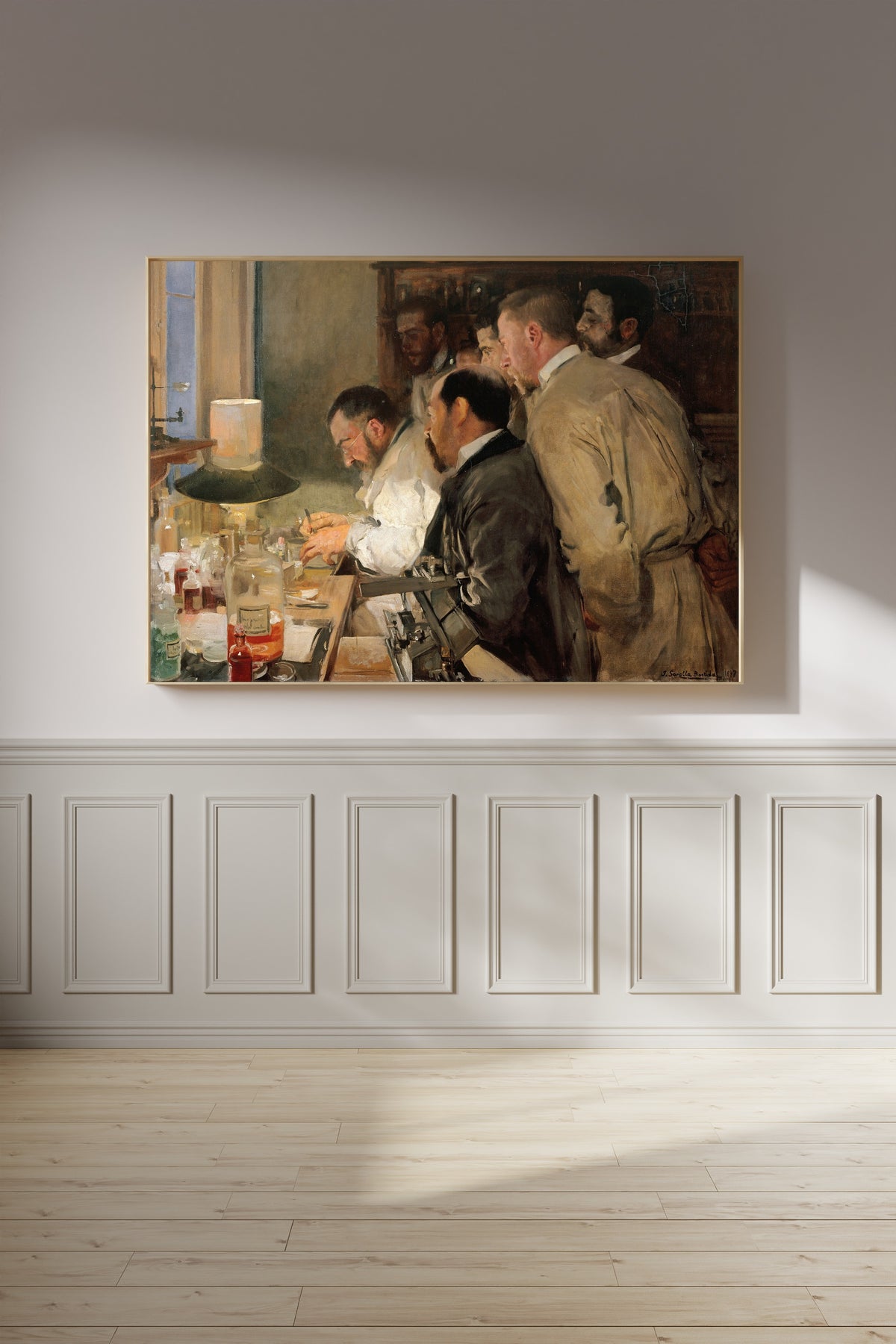 Joaquín Sorolla — Research (Dr. Simarro in the Laboratory) | Fine Art Print