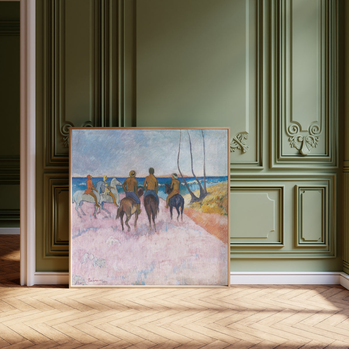 Paul Gauguin — Riders on the Beach (I) | Fine Art Print