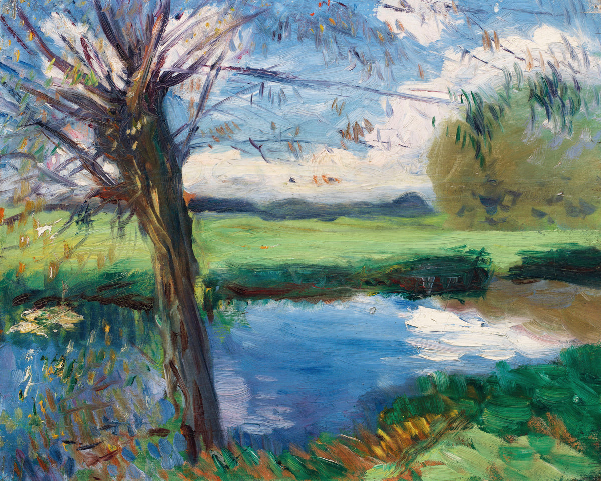 John Singer Sargent — River Bank, near Oxford | Fine Art Print
