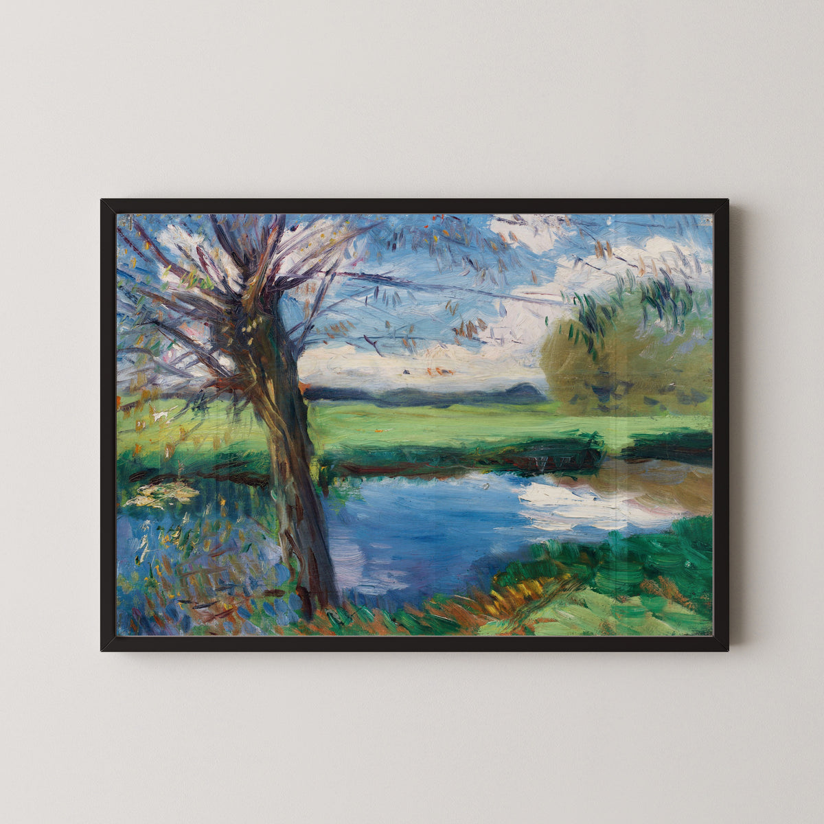 John Singer Sargent — River Bank, near Oxford | Fine Art Print