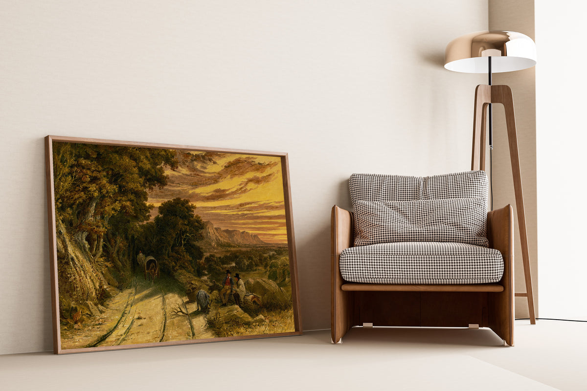 Seth Eastman — Road-Side View (View in Wisconsin) | Landscape Fine Art Print