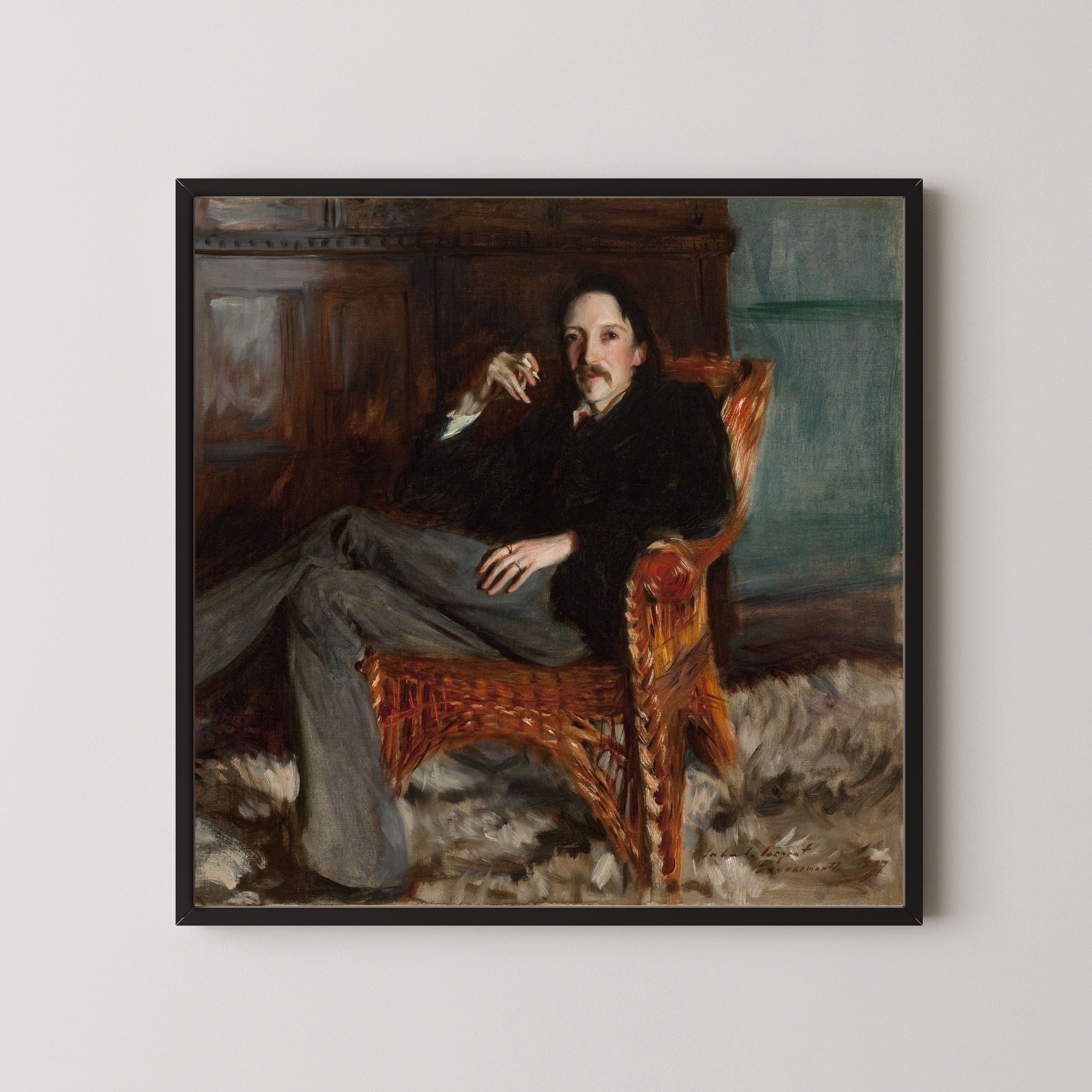 John Singer Sargent — Robert Louis Stevenson | Fine Art Print