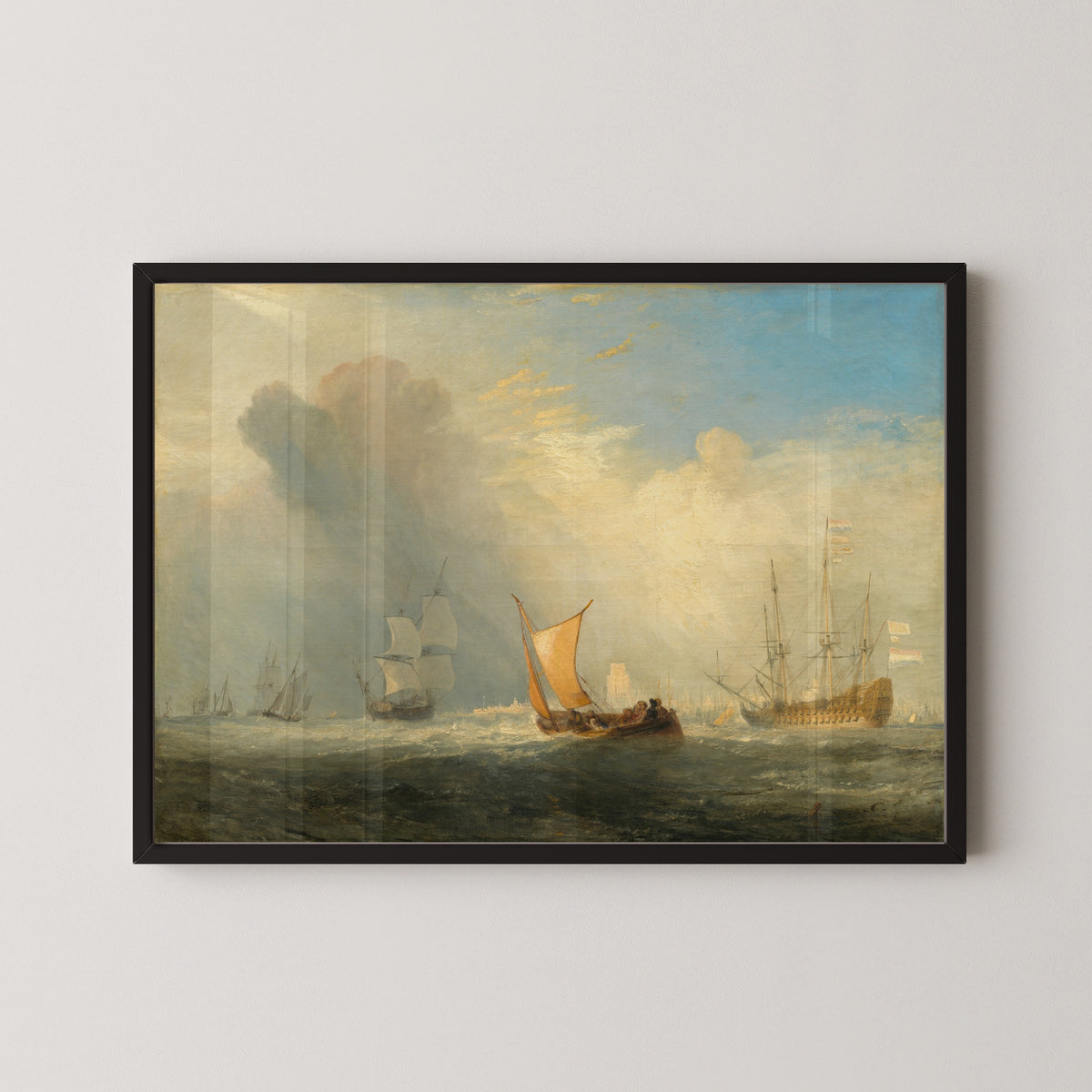 J.M.W. Turner — Rotterdam Ferry-Boat | Landscape Fine Art Print