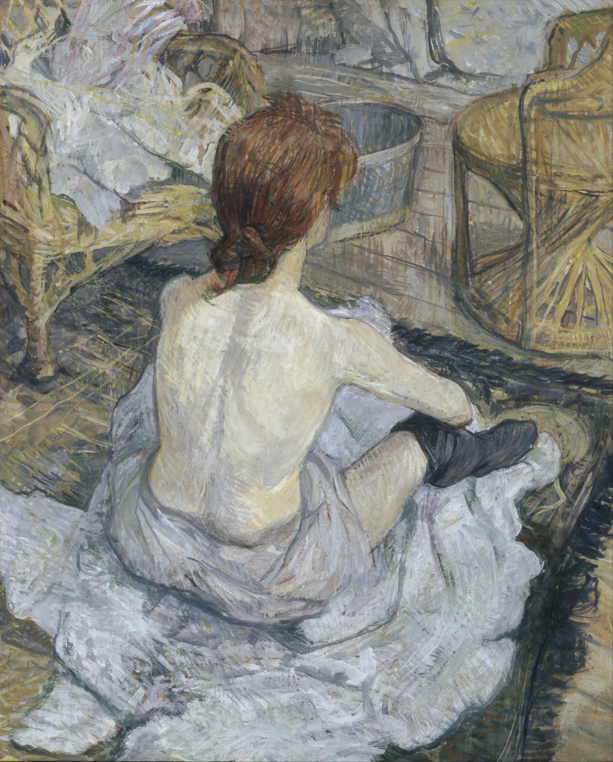 Henri de Toulouse-Lautrec — Rousse (La Toilette) | Fine Art Print