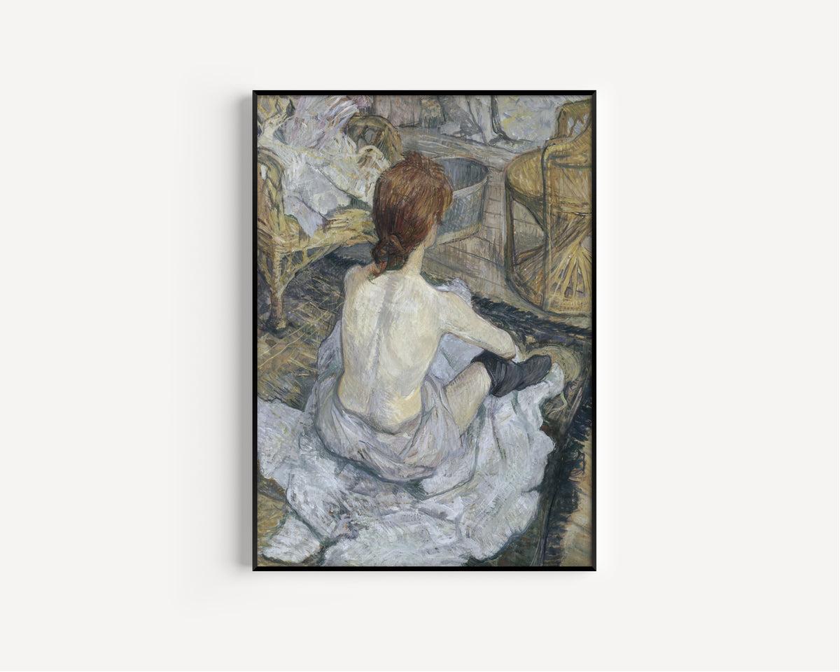 Henri de Toulouse-Lautrec — Rousse (La Toilette) | Fine Art Print