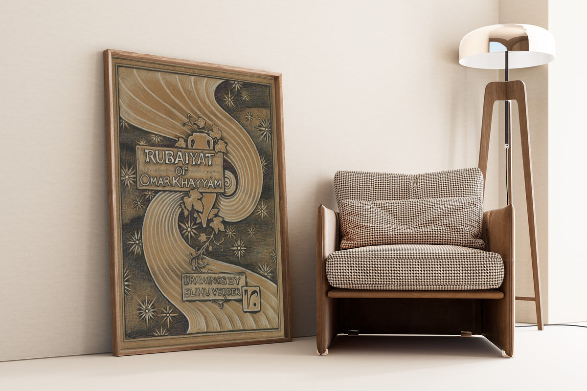 Elihu Vedder — Rubáiyát of Omar Khayyám: Cover | Illustration Art Print