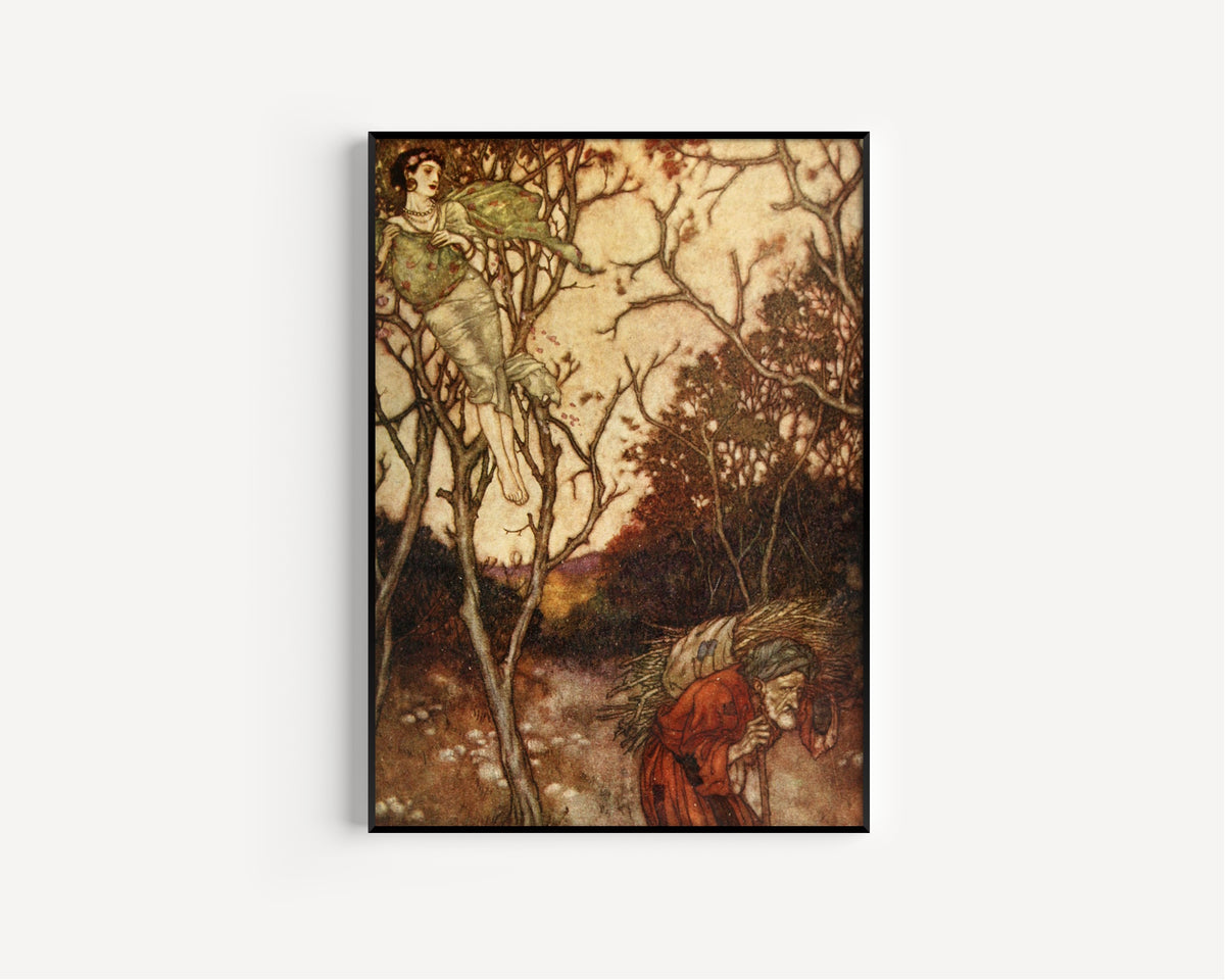 Edmund Dulac — Rubáiyát of Omar Khayyám: The 104th Quatrain | Book Illustration Print