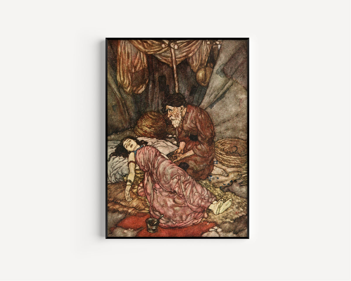 Edmund Dulac — Rubáiyát of Omar Khayyám: The 88th Quatrain | Literary Illustration Print
