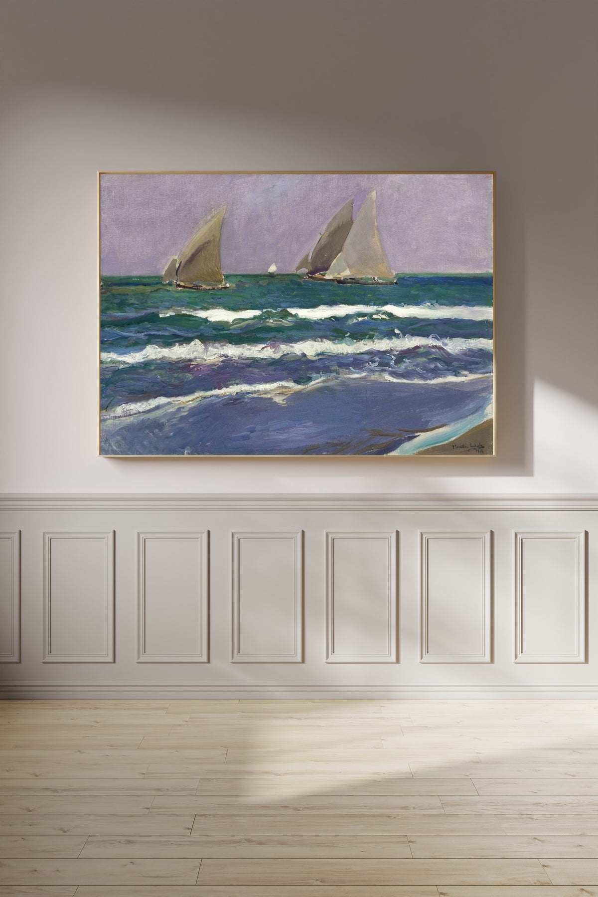 Joaquín Sorolla — Sails at Sea, Valencia (Velas en el mar) | Fine Art Print