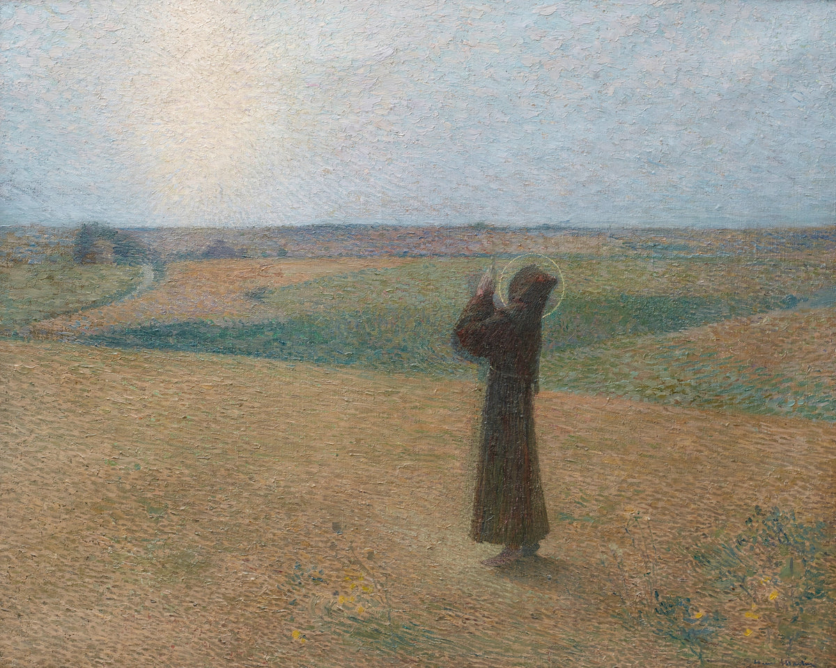 Henri Martin — Saint François d’Assise | Symbolist Art Print