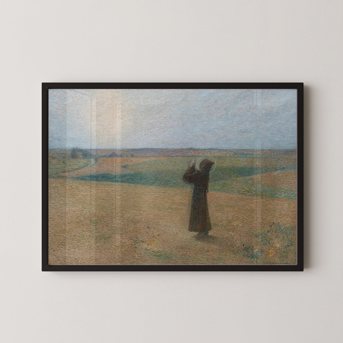 Henri Martin — Saint François d’Assise | Symbolist Art Print