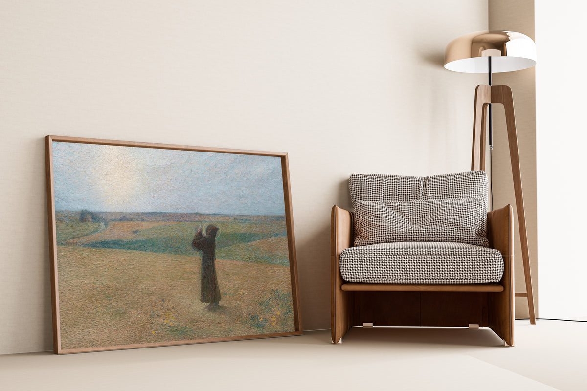 Henri Martin — Saint François d’Assise | Symbolist Art Print