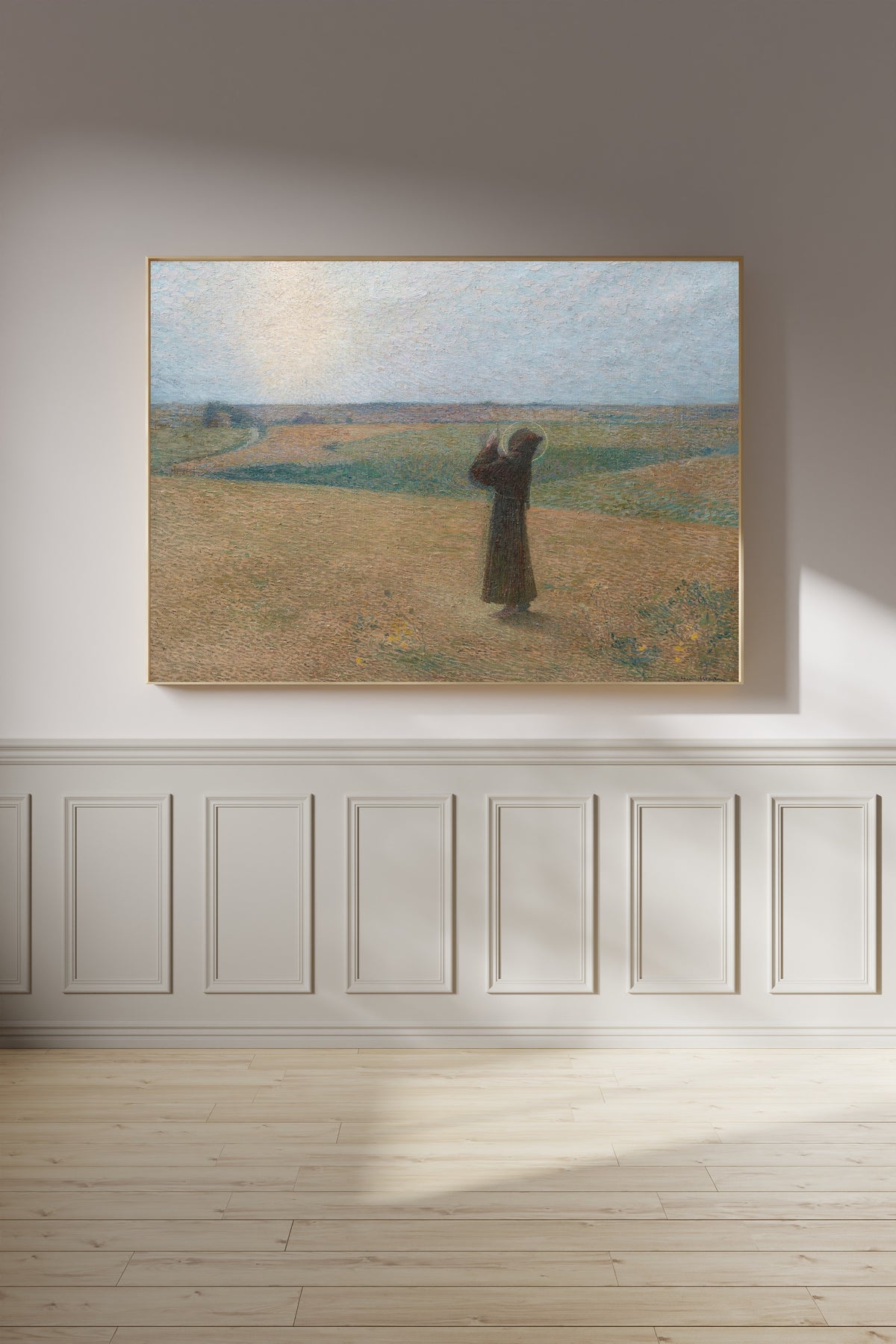 Henri Martin — Saint François d’Assise | Symbolist Art Print