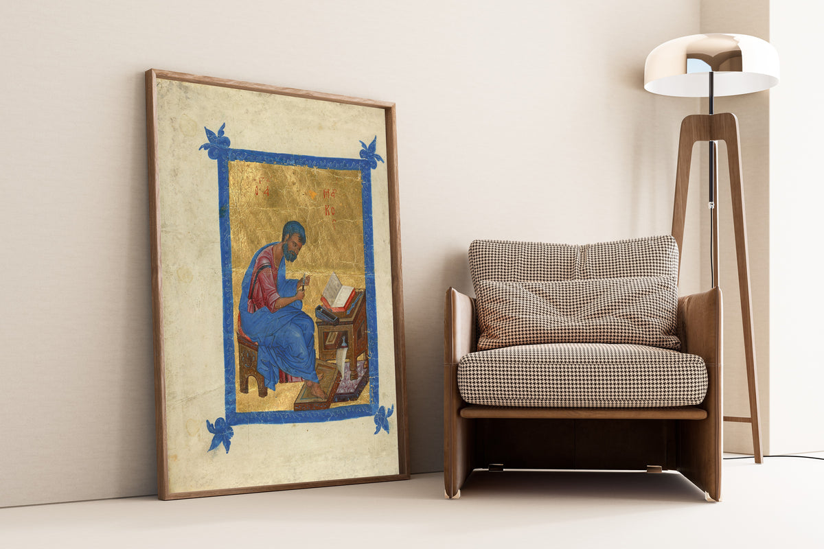 Saint Mark | Illuminated Manuscript Print