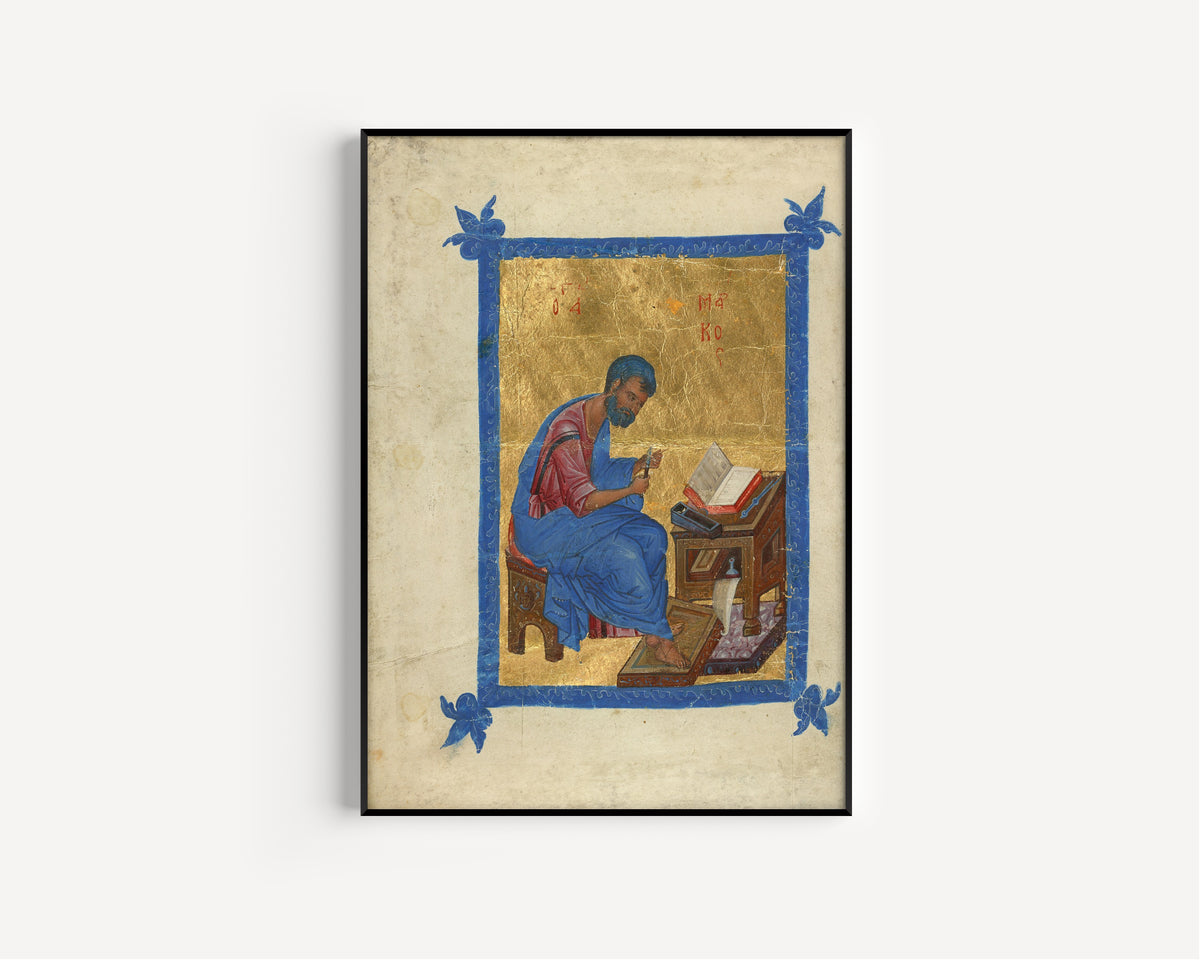 Saint Mark | Illuminated Manuscript Print