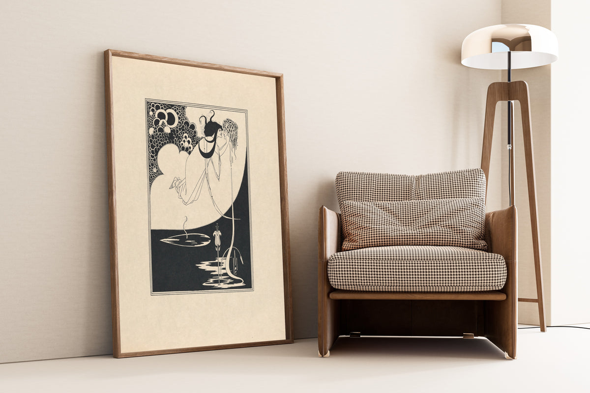 Aubrey Beardsley — Salome: The Climax | Art Nouveau Illustration Print