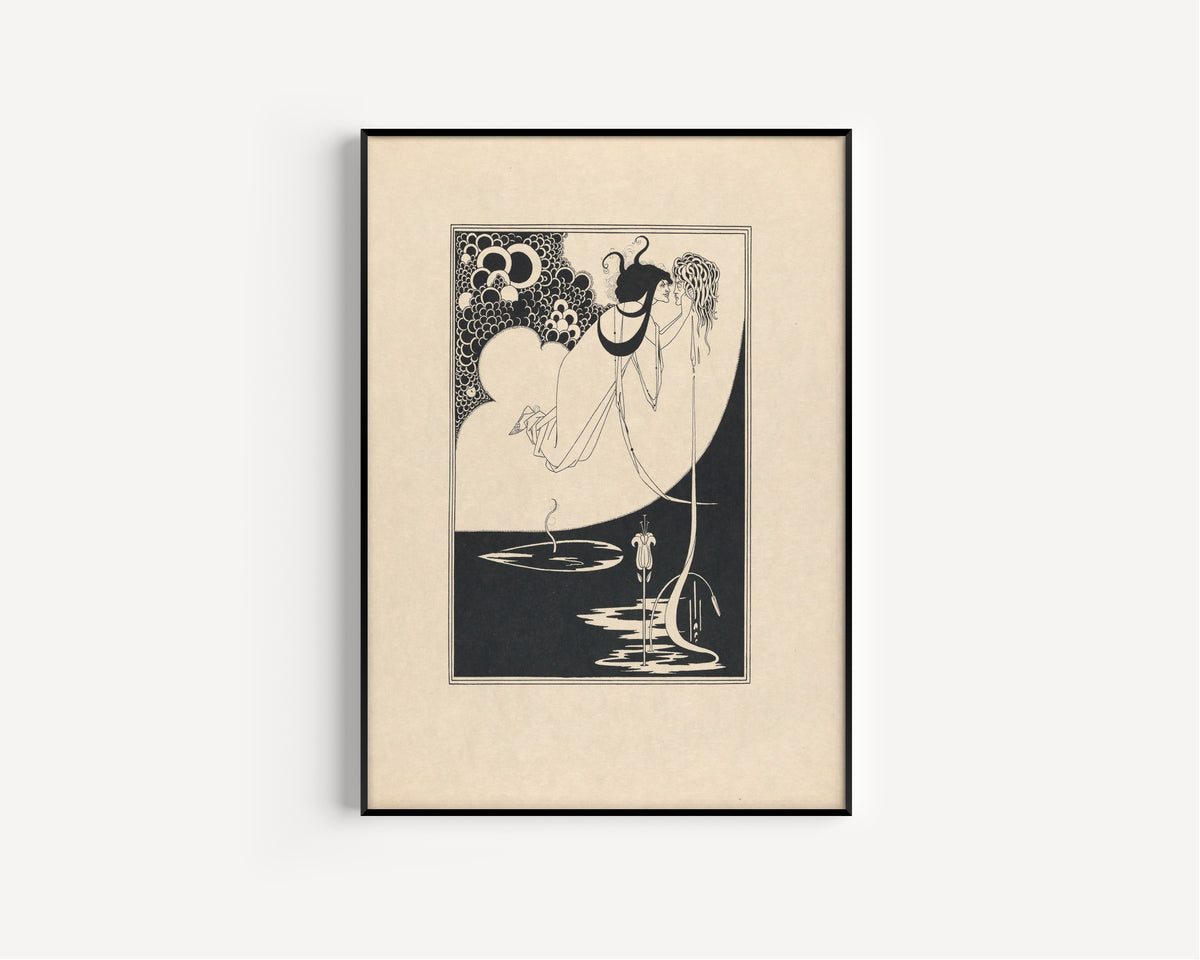 Aubrey Beardsley — Salome: The Climax | Art Nouveau Illustration Print