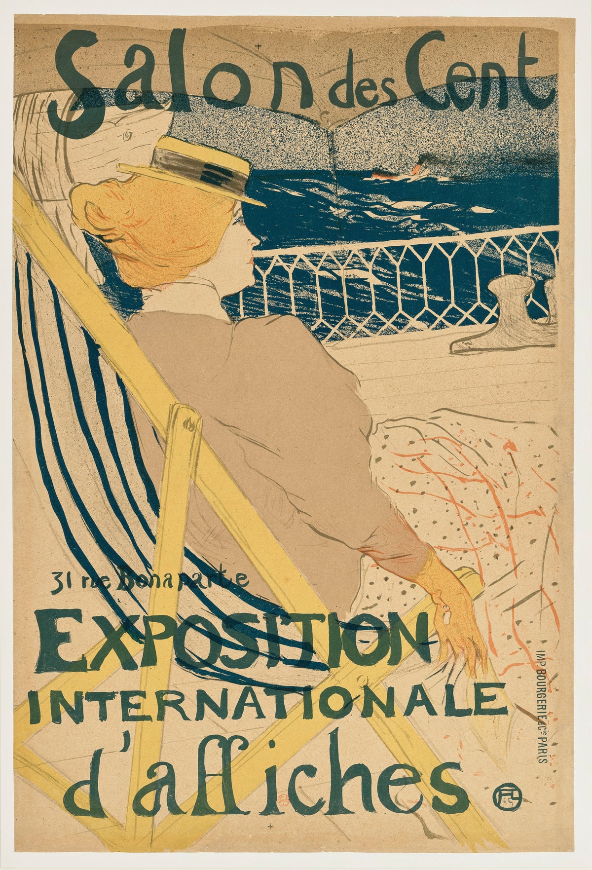 Henri de Toulouse-Lautrec — Salon des Cent: International Poster Exhibition | Vintage Poster Print