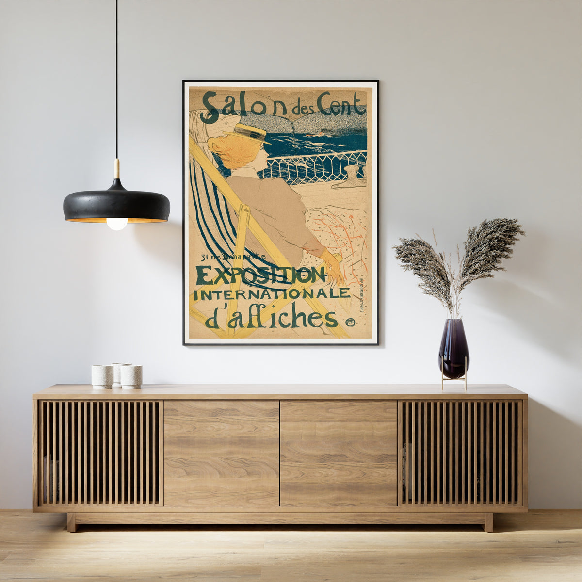 Henri de Toulouse-Lautrec — Salon des Cent: International Poster Exhibition | Vintage Poster Print
