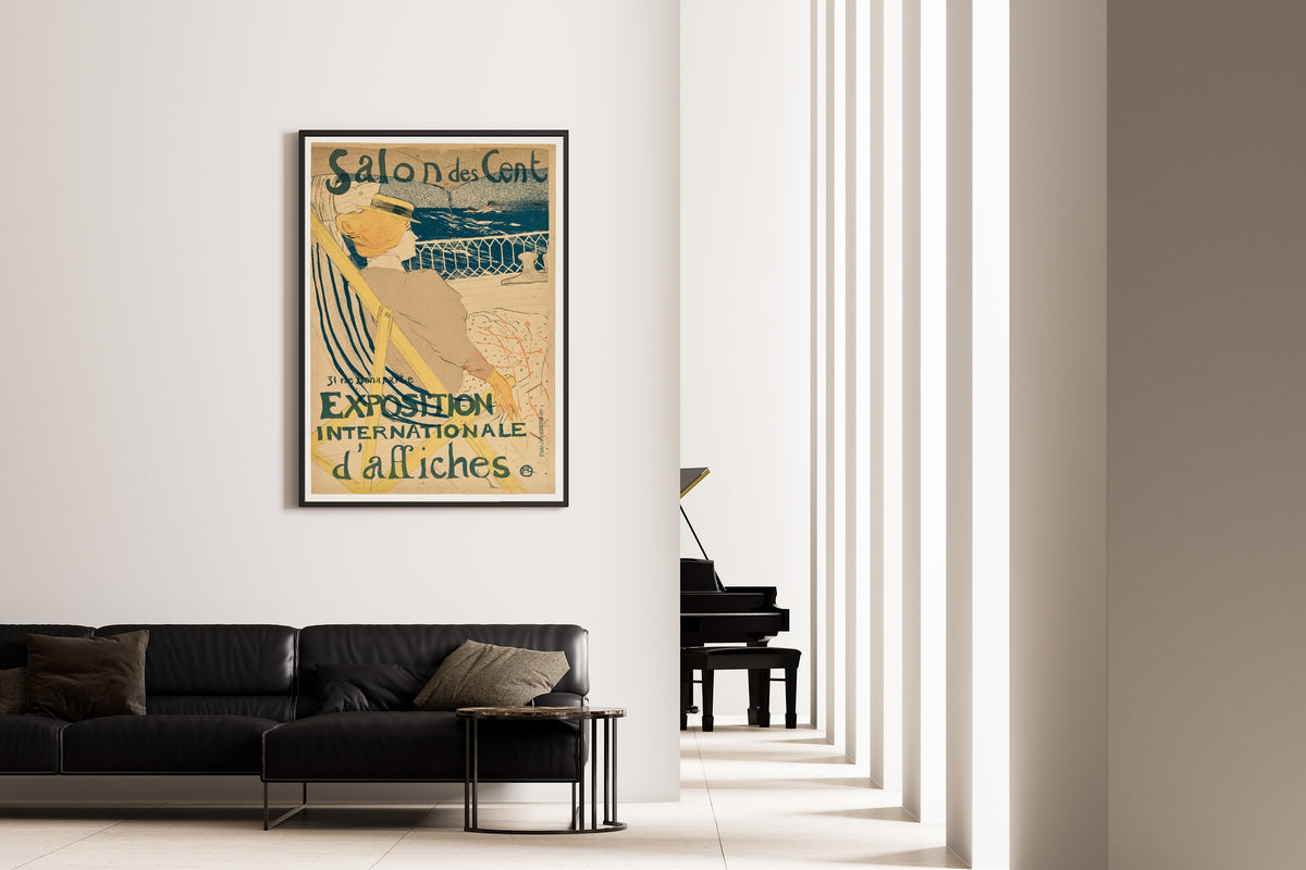 Henri de Toulouse-Lautrec — Salon des Cent: International Poster Exhibition | Vintage Poster Print