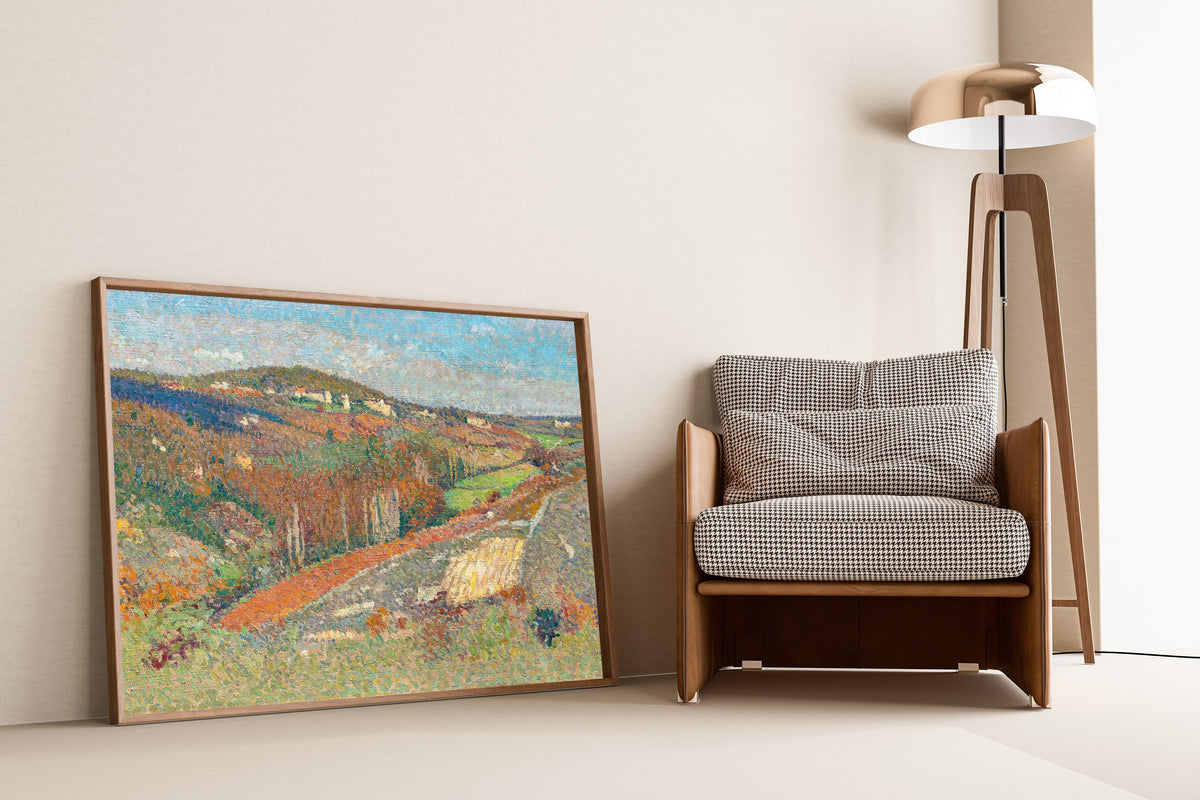 Henri Martin — Sals (Commune de Labastide-du-Vert, Lot, France) | Pointillist Landscape Print