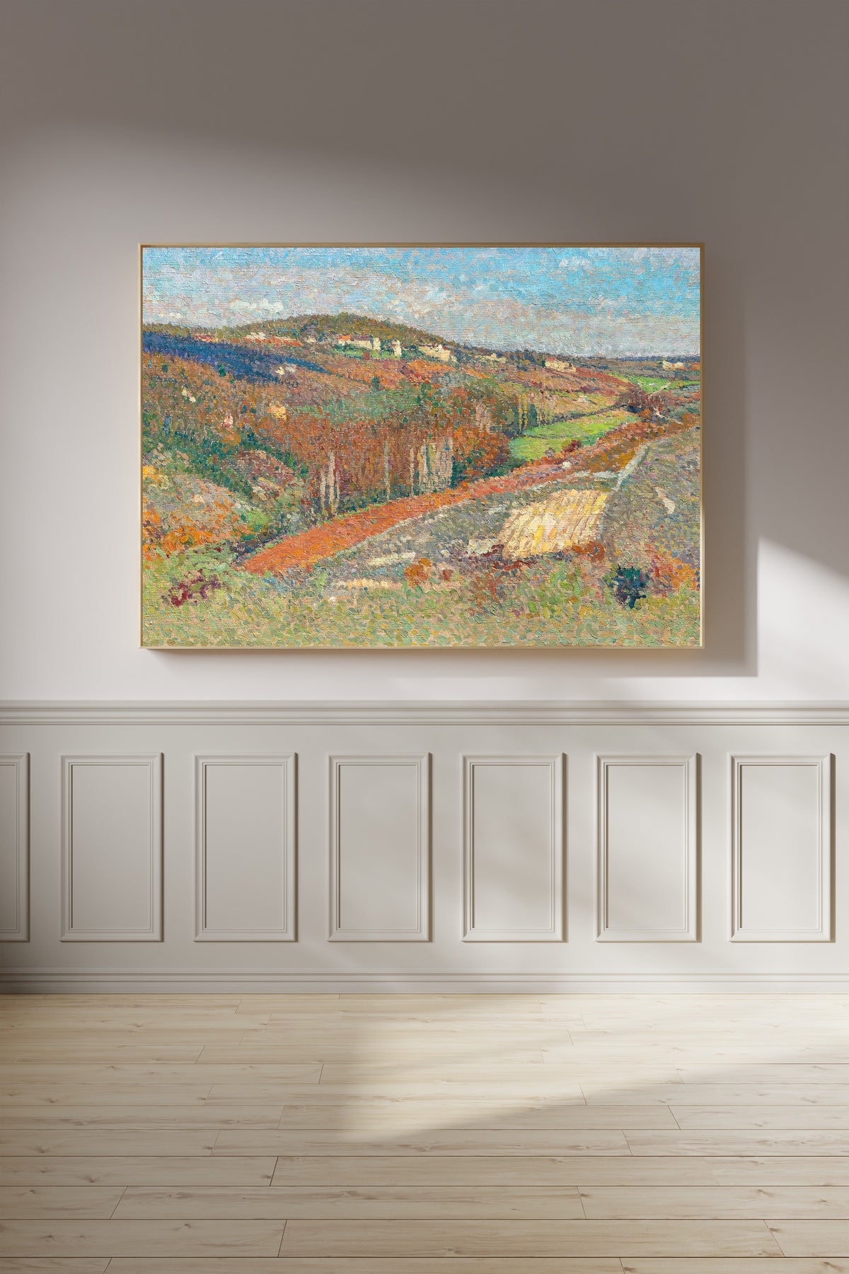 Henri Martin — Sals (Commune de Labastide-du-Vert, Lot, France) | Pointillist Landscape Print