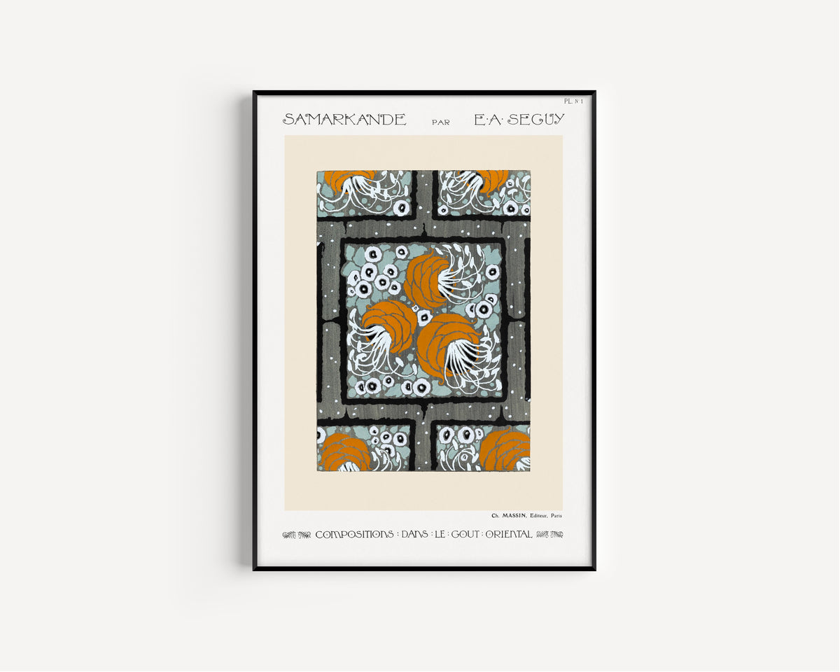 E. A. Séguy — Samarkande, Plate 1 | Art Deco Pattern Print