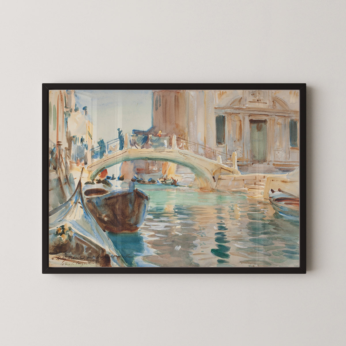 John Singer Sargent — San Giuseppe di Castello, Venice | Fine Art Print