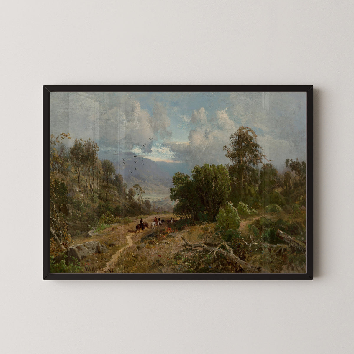 William Keith — Scene in Russian River Valley, Sonoma, California | Landscape Fine Art Print