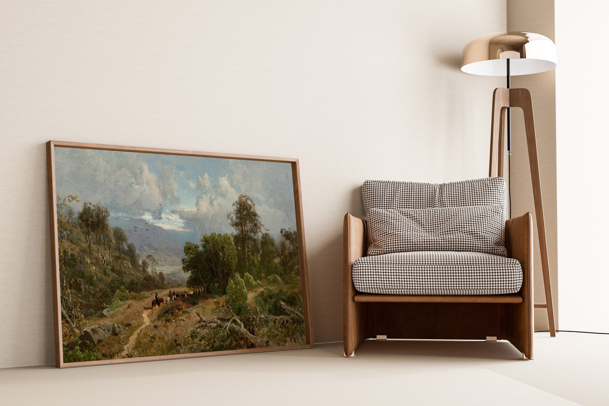 William Keith — Scene in Russian River Valley, Sonoma, California | Landscape Fine Art Print