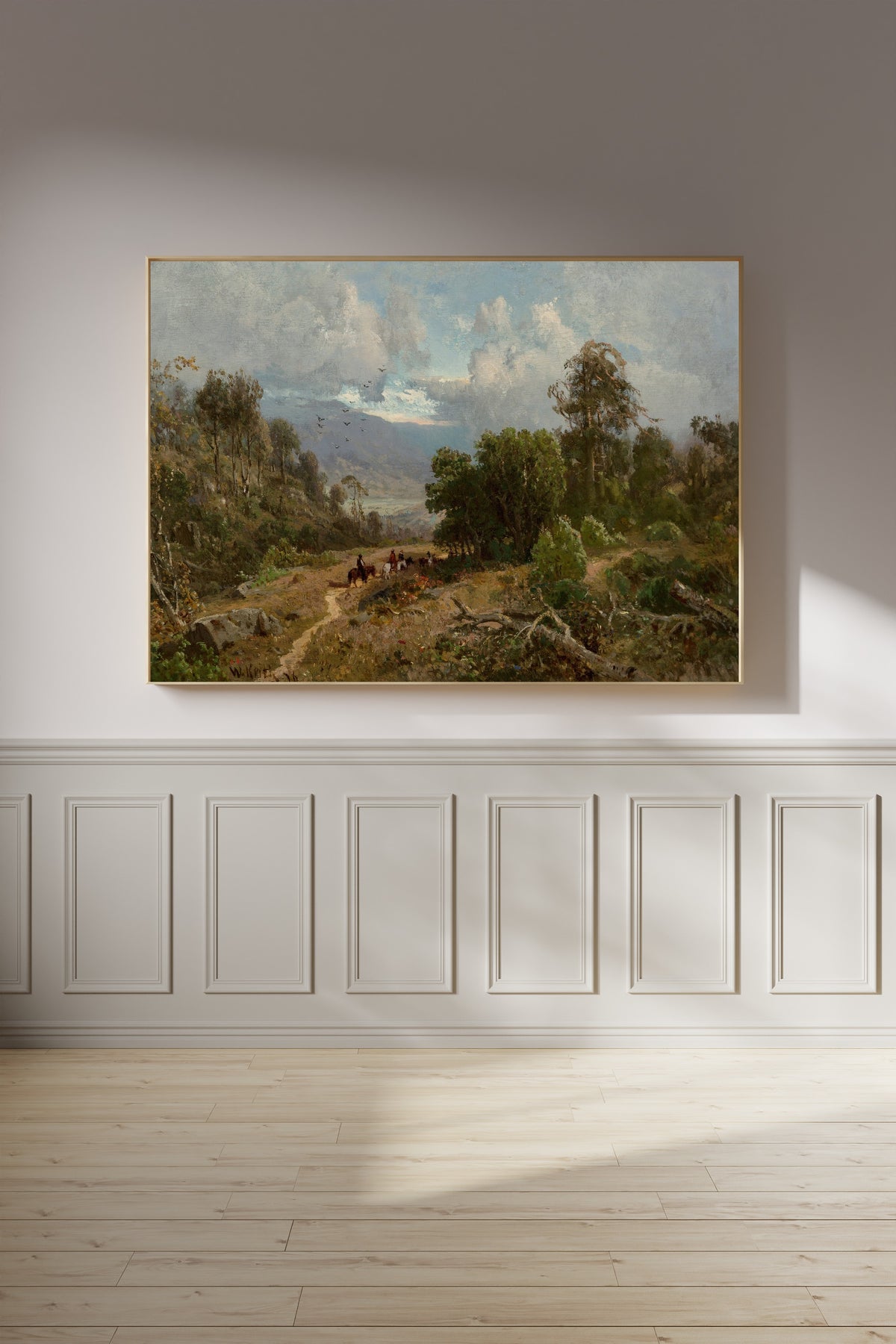 William Keith — Scene in Russian River Valley, Sonoma, California | Landscape Fine Art Print