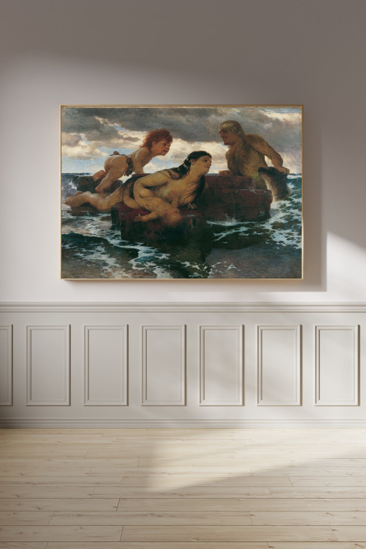 Arnold Böcklin — Sea Idyll | Symbolist Art Print