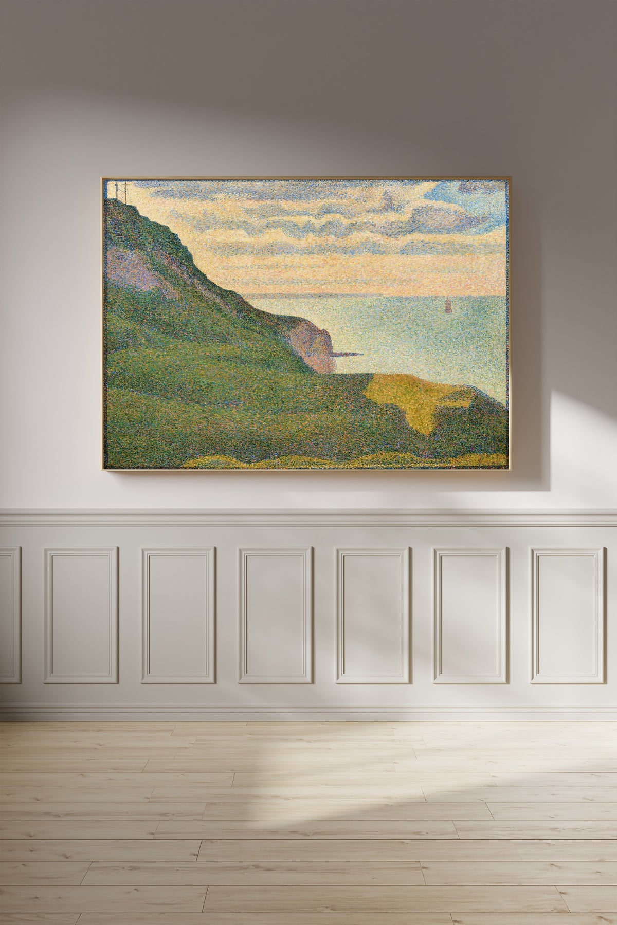 Georges Seurat — Seascape at Port-en-Bessin, Normandy | Fine Art Print