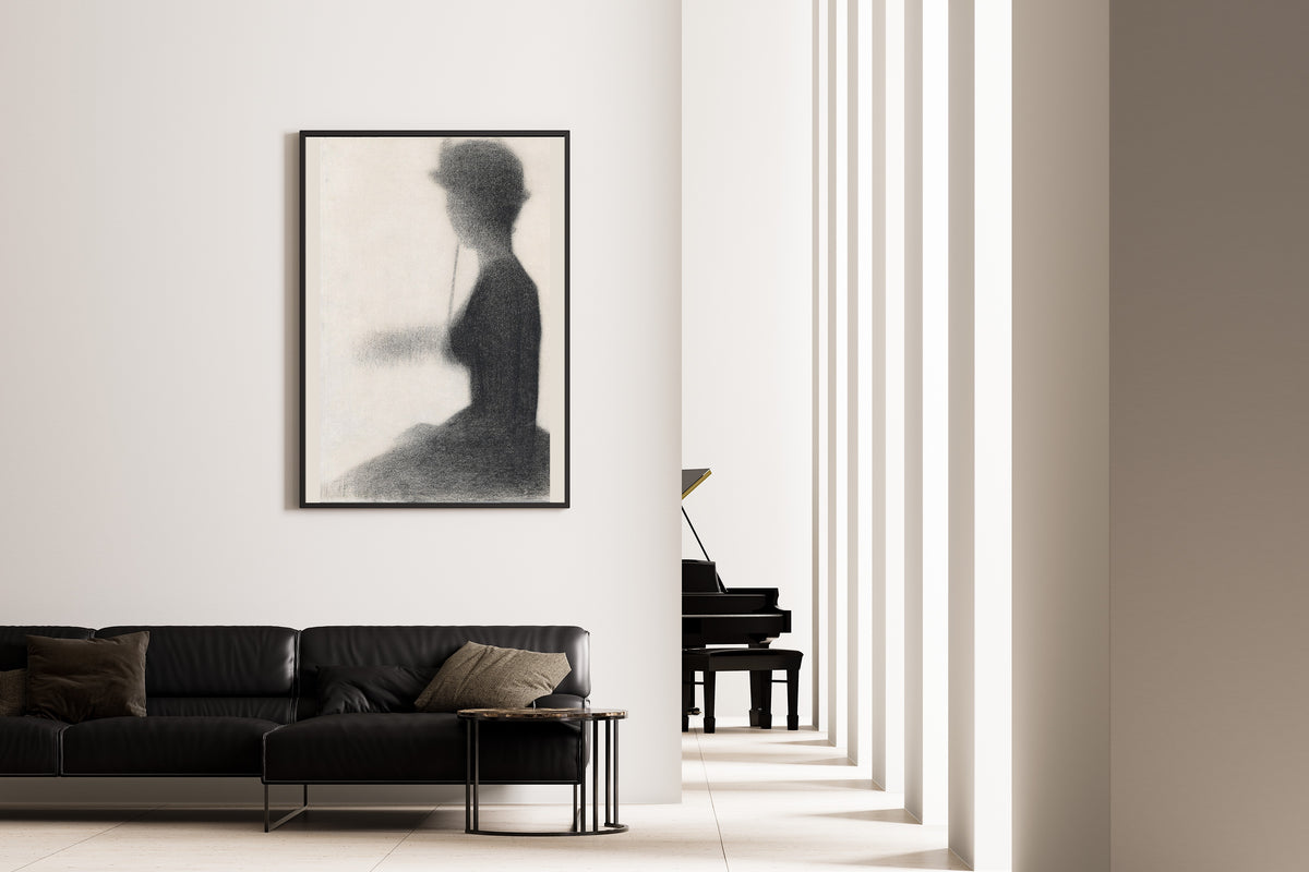 Georges Seurat — Seated Woman with a Parasol (study for La Grande Jatte) | Fine Art Print