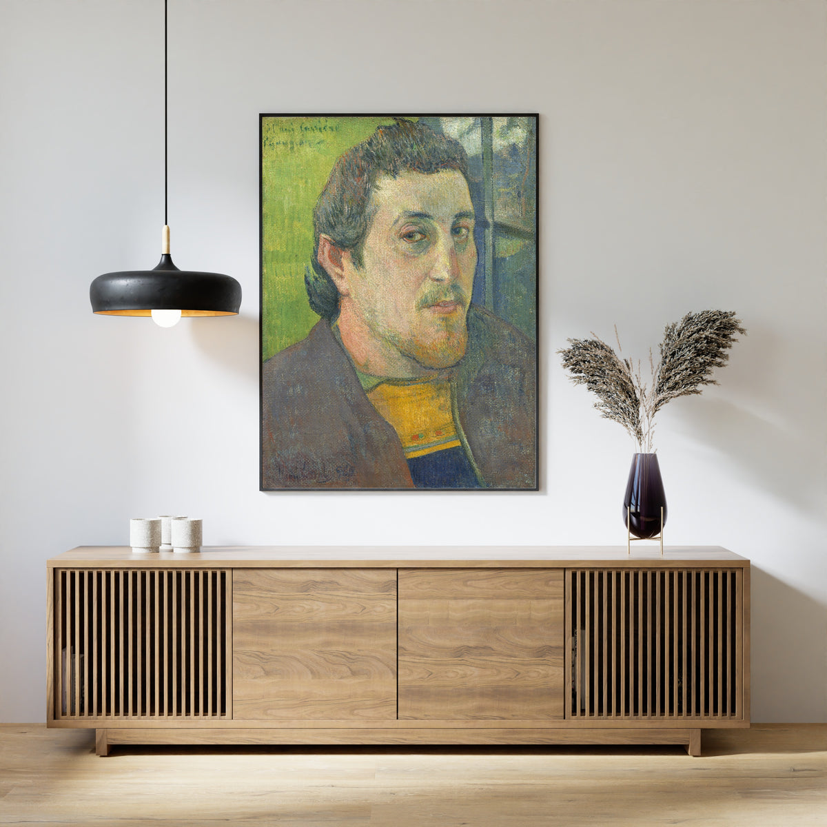 Paul Gauguin — Self-Portrait Dedicated to Carrière | Fine Art Print
