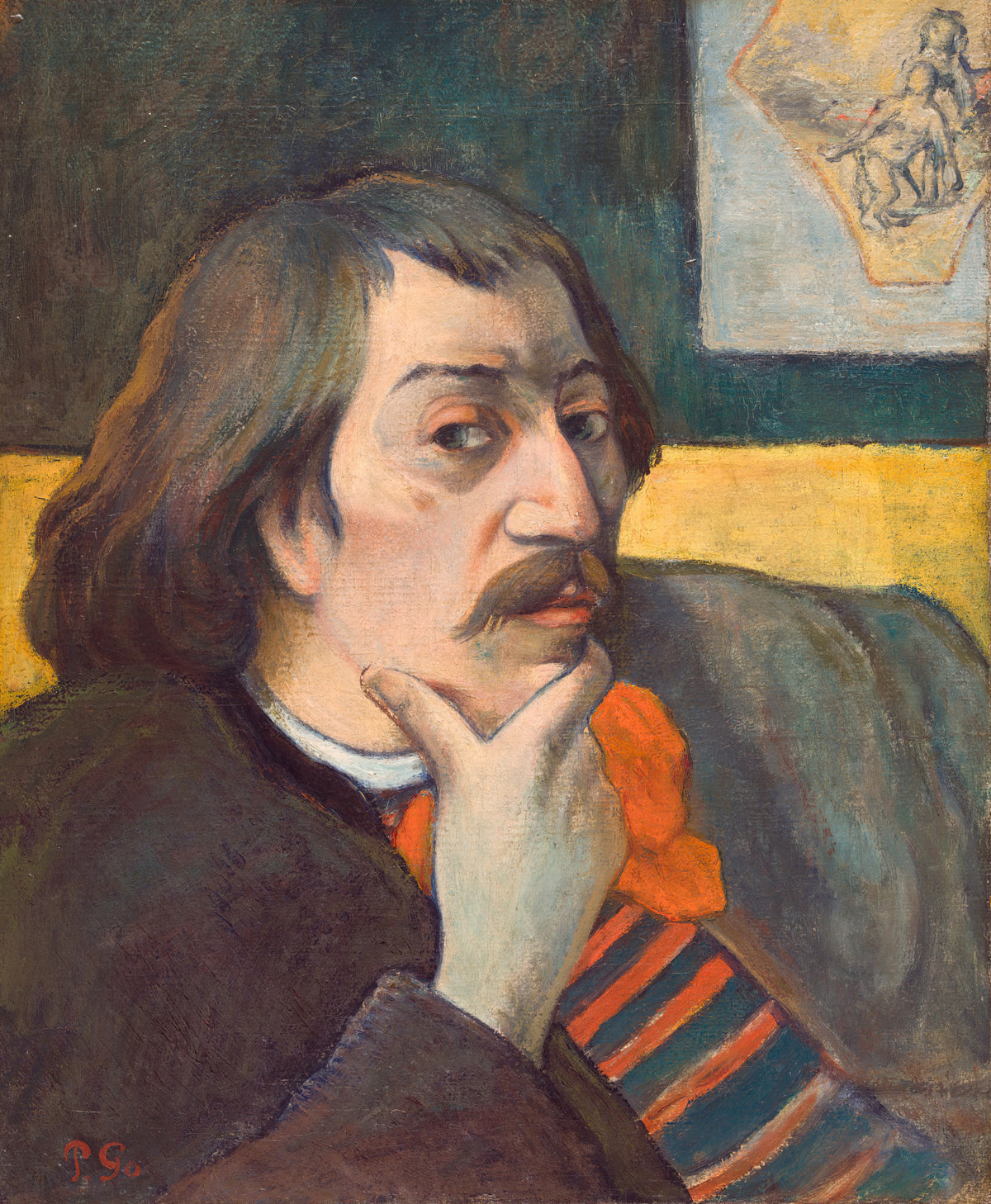 Paul Gauguin — Self-Portrait (Hand to Chin) | Fine Art Print