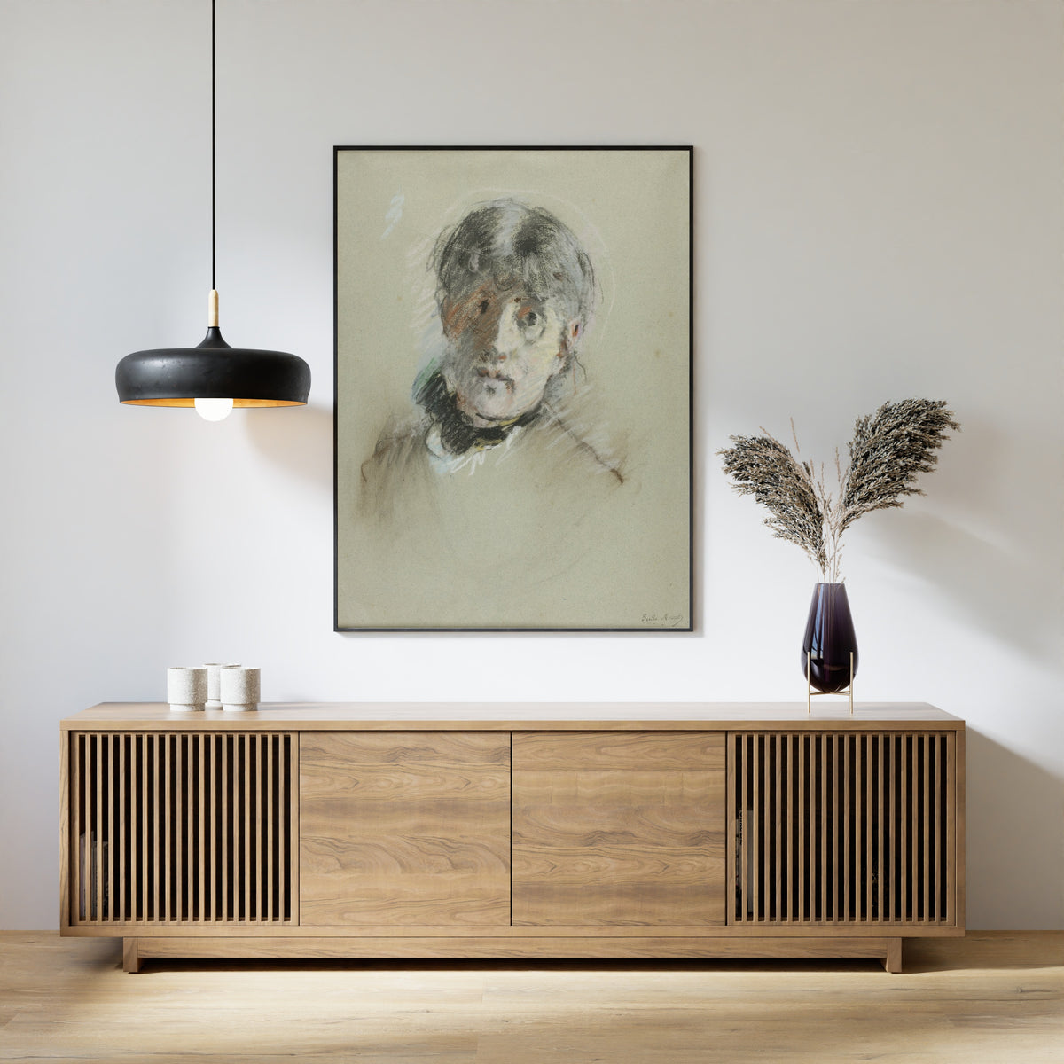 Berthe Morisot — Self-Portrait | Fine Art Print