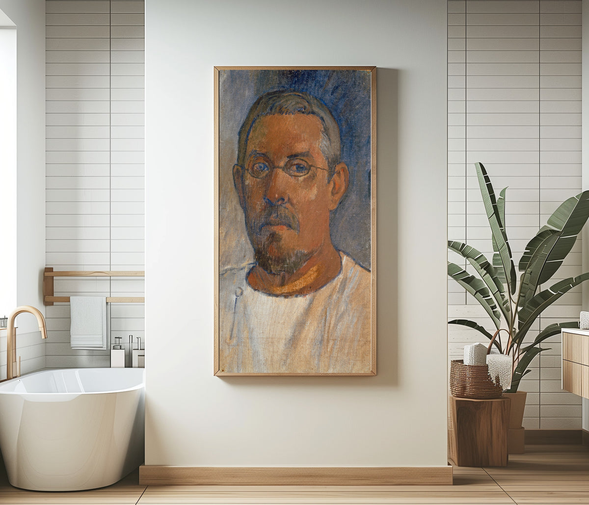 Paul Gauguin — Self-Portrait with Glasses | Fine Art Print
