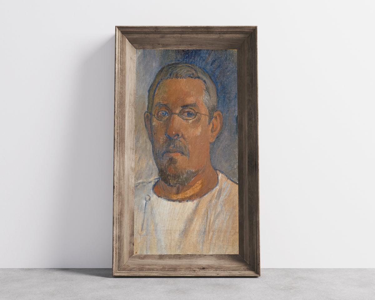 Paul Gauguin — Self-Portrait with Glasses | Fine Art Print